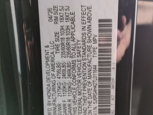Certified 2026 Honda CR-V EX image 33
