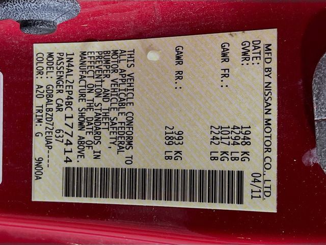 Used 2011 Nissan Altima 2.5 S FWD image 11
