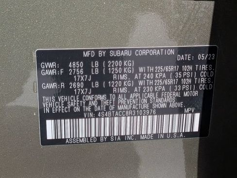 Used 2024 Subaru Outback Premium AWD/4WD image 38