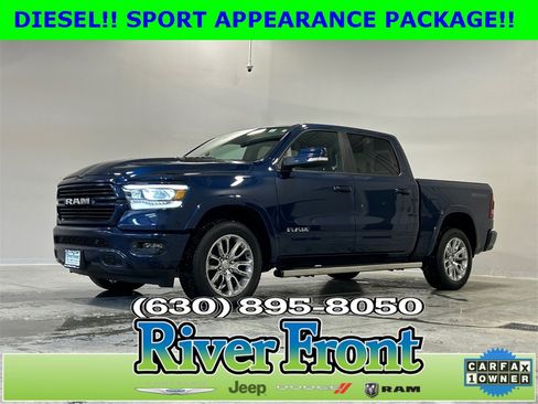 Used 2022 RAM 1500 Laramie w/ Sport Appearance Package image 1