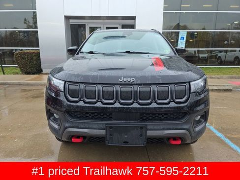 Used 2022 Jeep Compass Trailhawk w/ Sun and Sound Group image 3
