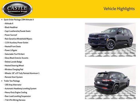 New 2025 Jeep Grand Cherokee Altitude w/ Trailer Tow Package image 3