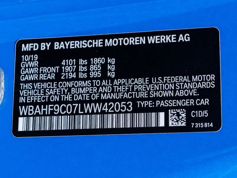 Used 2020 BMW Z4 M40i w/ Executive Package RWD image 58