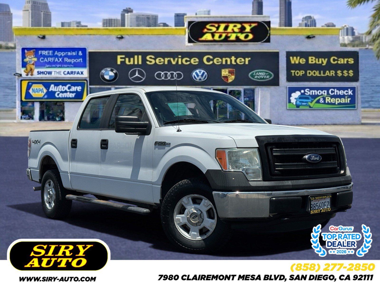 Used 2014 Ford F150 XL w/ Equipment Group 101A Mid AWD/4WD image 1