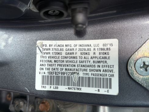 Used 2015 Honda Civic EX-L image 29