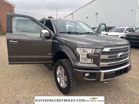 Used 2015 Ford F150 Platinum w/ Equipment Group 701A Luxury AWD/4WD image 16