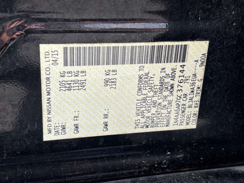 Used 2016 Nissan Maxima SR FWD image 30