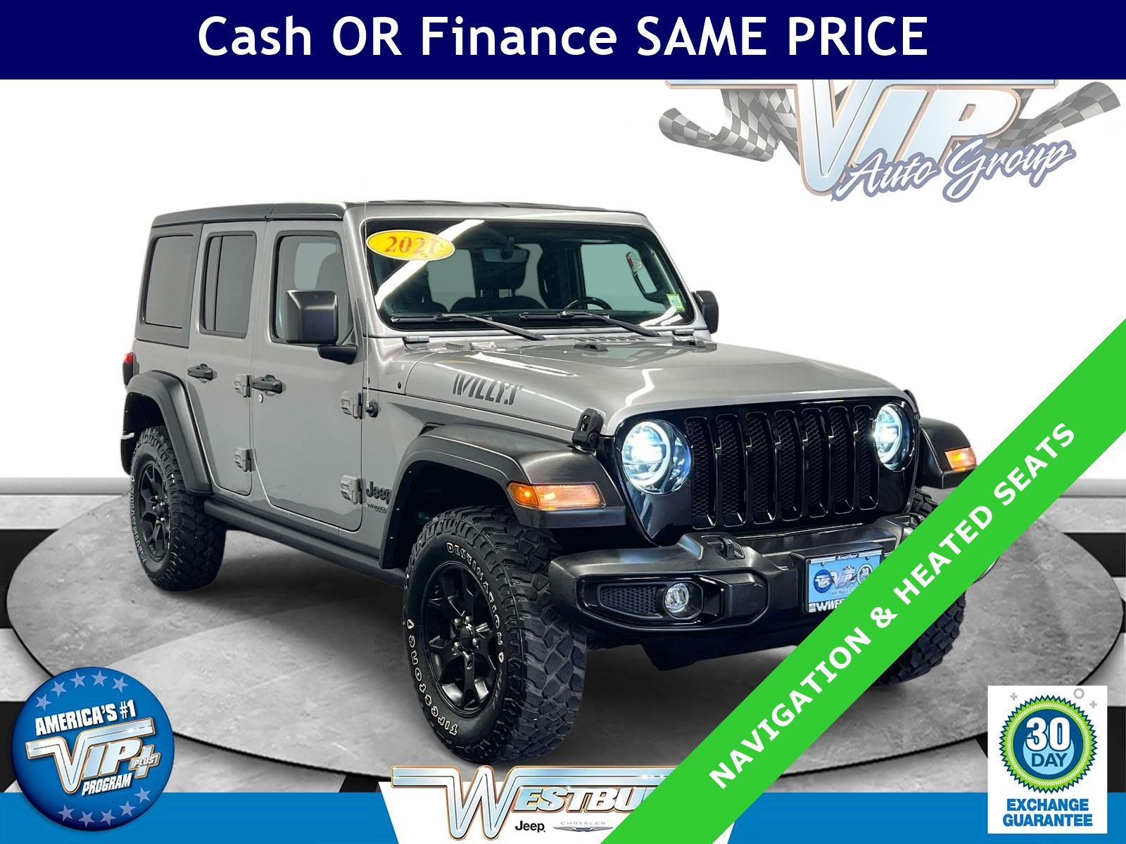 Used 2021 Jeep Wrangler Unlimited Sport AWD/4WD image 1