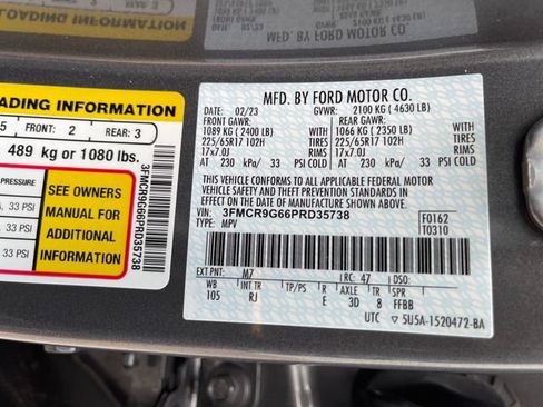 Used 2023 Ford Bronco Sport Heritage w/ Heritage Convenience Package AWD/4WD image 21