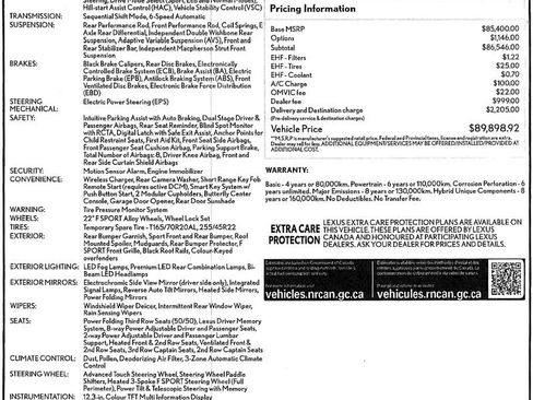 Used 2026 Lexus TX 500h AWD image 2