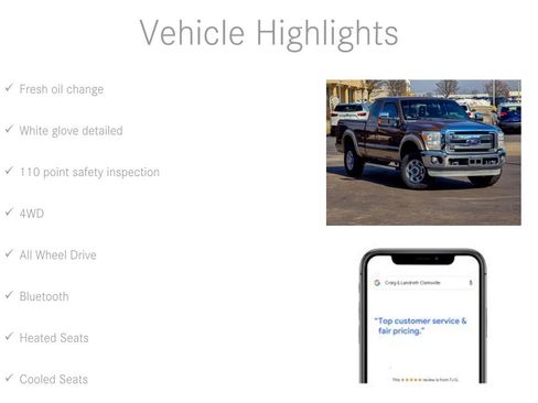 Used 2012 Ford F250 Lariat w/ Chrome Pkg image 6