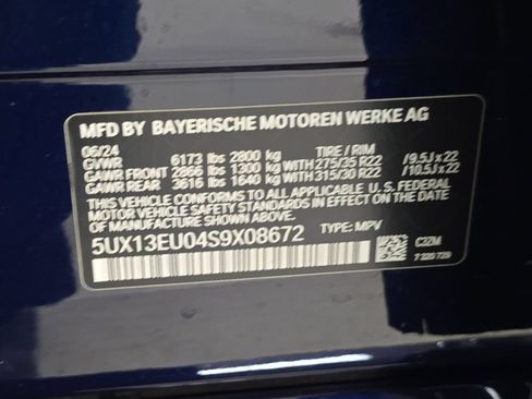 Certified 2025 BMW X5 sDrive40i w/ M Sport Package RWD image 31
