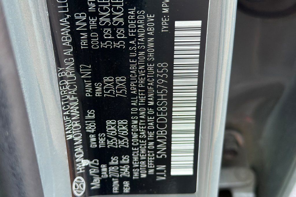 Certified 2025 Hyundai Tucson SEL AWD/4WD image 24