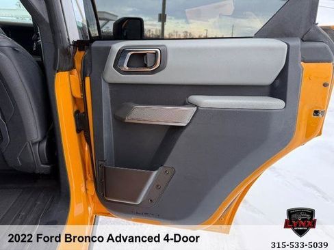 Used 2022 Ford Bronco Badlands w/ Sasquatch Package image 39