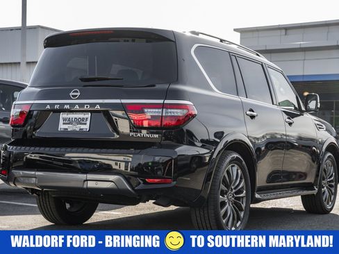Used 2021 Nissan Armada Platinum w/ Captain's Chairs Package image 4