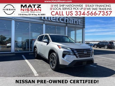 Certified 2025 Nissan Rogue SV AWD/4WD image 1