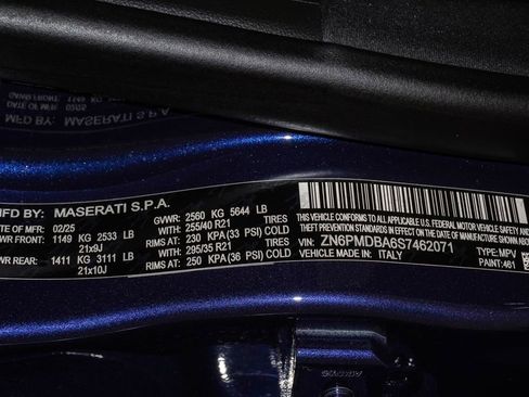 Certified 2025 Maserati Grecale Modena AWD/4WD image 29