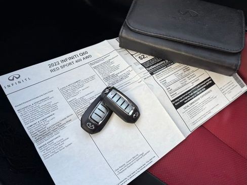 Used 2022 INFINITI Q60 Red Sport 400 w/ Proactive Package image 35