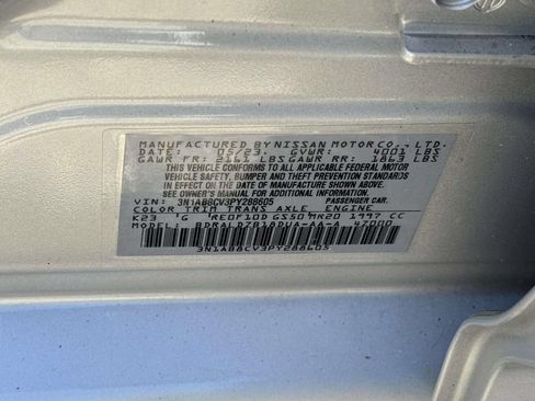 Certified 2023 Nissan Sentra SV FWD image 18