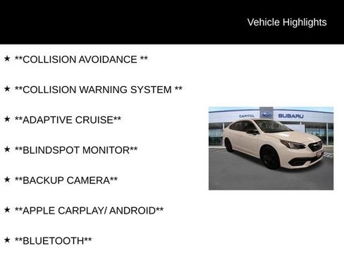 Used 2022 Subaru Legacy 2.5i Sport image 5