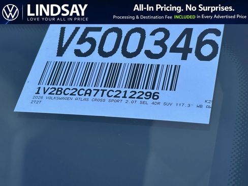 New 2026 Volkswagen Atlas Cross Sport SEL AWD/4WD image 23