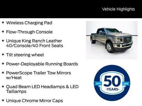 Certified 2022 Ford F450 King Ranch w/ King Ranch Ultimate Package AWD/4WD image 26