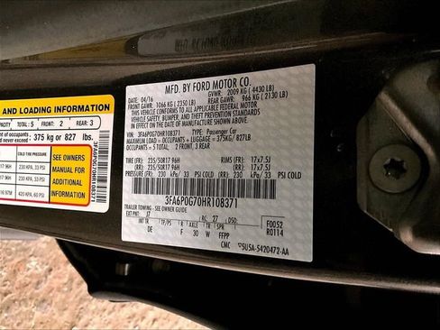 Used 2017 Ford Fusion S FWD image 32