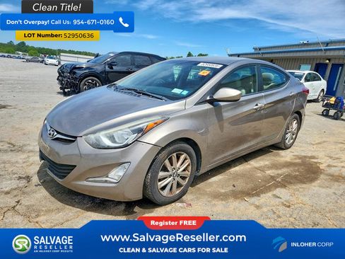 Used 2014 Hyundai Elantra SE w/ Option Group 02 FWD image 1