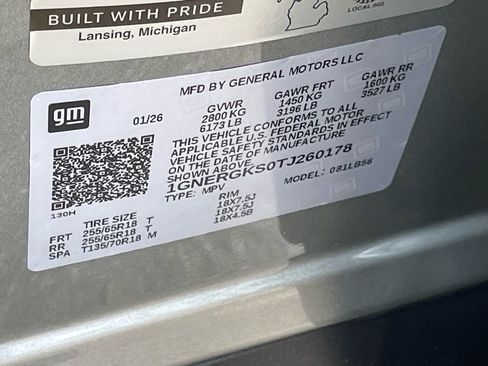 New 2026 Chevrolet Traverse LT FWD image 35