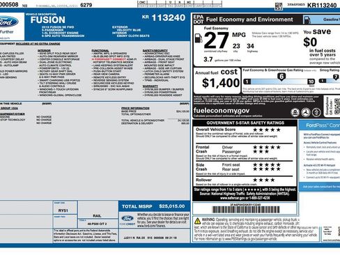 Used 2019 Ford Fusion SE image 10