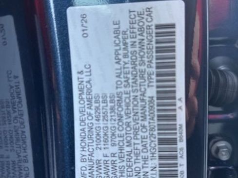 New 2026 Honda Accord Touring image 17