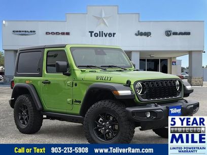 New 2026 Jeep Wrangler Willys