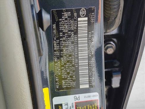 Used 2017 Toyota Camry LE FWD image 15