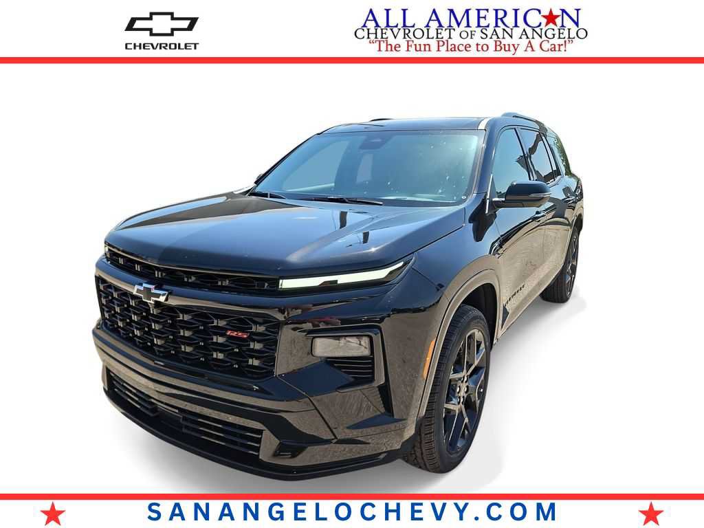 New 2026 Chevrolet Traverse RS w/ LPO, Floor Liner Package FWD image 1