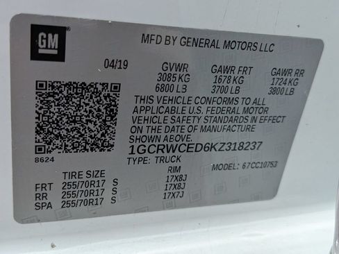 Used 2019 Chevrolet Silverado 1500 LT w/ Bed Protection Package RWD image 22