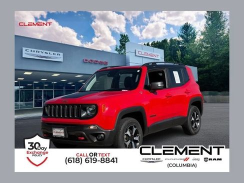 Used 2021 Jeep Renegade Trailhawk w/ Sun & Sound Group AWD/4WD image 1