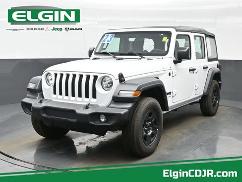 Used 2023 Jeep Wrangler Unlimited Sport image 1