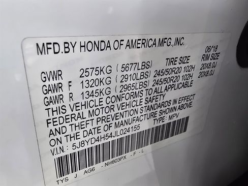 Used 2018 Acura MDX SH-AWD w/ Technology Package image 37