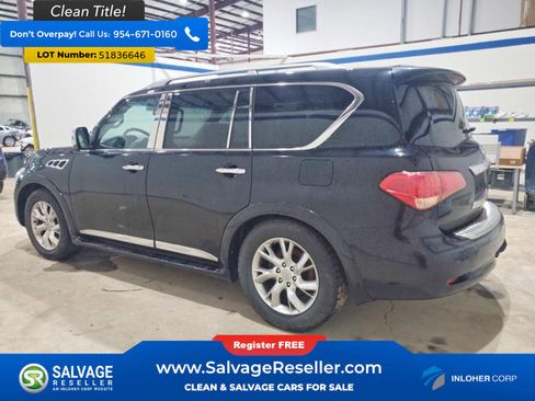 Used 2011 INFINITI QX56 4WD w/ Theater Pkg image 3