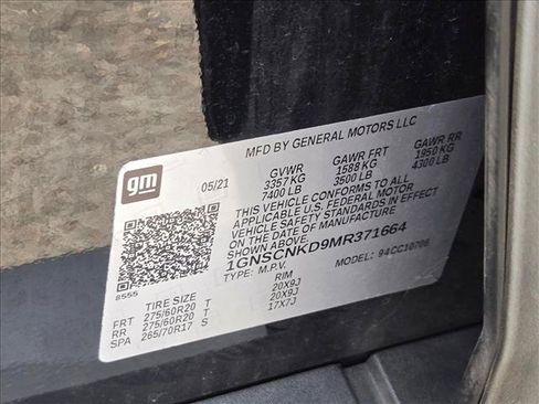 Used 2021 Chevrolet Tahoe LT RWD image 26