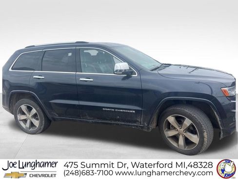 Used 2014 Jeep Grand Cherokee Overland w/ Advanced Technology Group AWD/4WD image 2