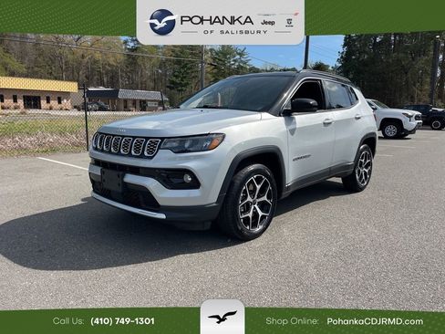 Certified 2025 Jeep Compass Limited AWD/4WD image 1
