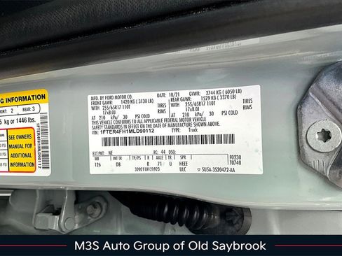 Used 2021 Ford Ranger Lariat w/ Equipment Group 501A High image 20