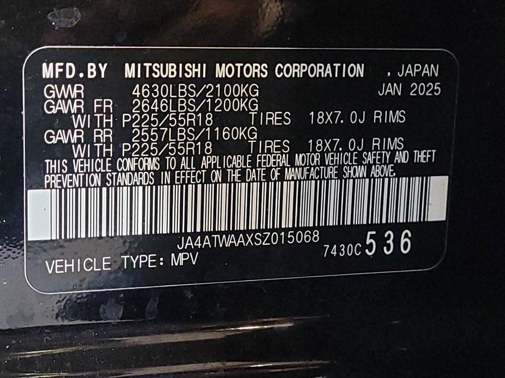 Used 2025 Mitsubishi Eclipse Cross SE AWD/4WD image 33