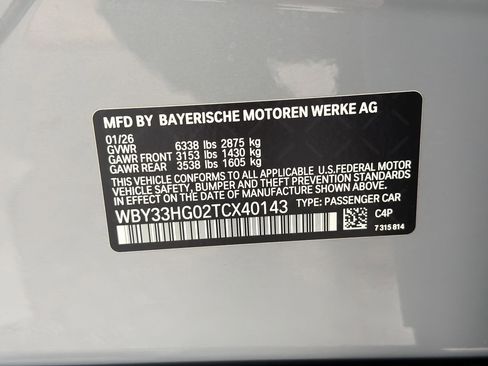 New 2026 BMW i5 eDrive40 w/ M Sport Package AWD/4WD image 21
