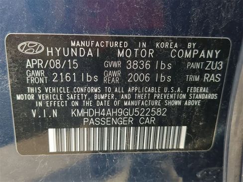 Used 2016 Hyundai Elantra Sport image 35