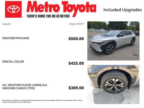 Used 2024 Toyota bZ4X AWD w/ Weather Package image 4
