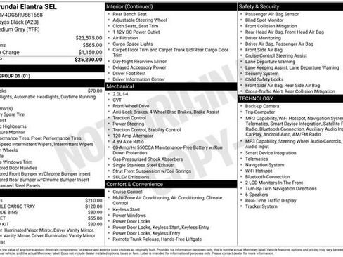 Used 2024 Hyundai Elantra SEL image 9
