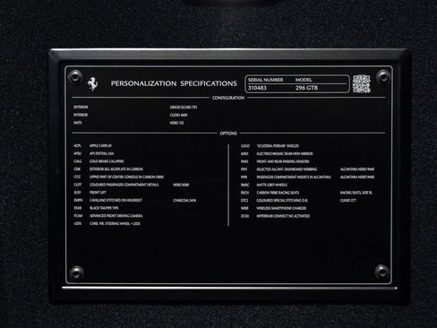 Used 2024 Ferrari 296 GTB image 54