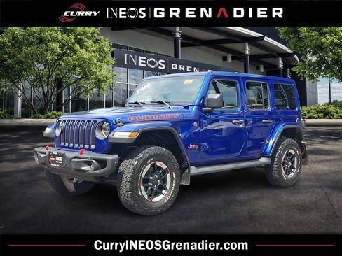 Used 2020 Jeep Wrangler Unlimited Rubicon w/ Steel Bumper Group AWD/4WD image 1